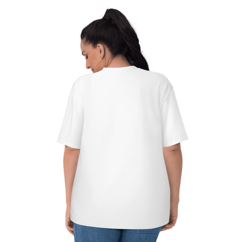 Geometric Dimensions: Stylish Women's Graphic T-Shirt - Image 5