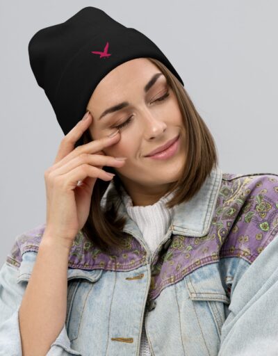 Embroidered Beanie