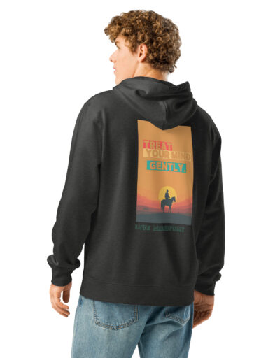 Unisex organic mid-weight hoodie