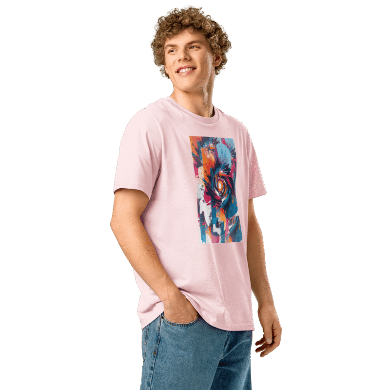 Unisex Organic Ribbed Neck T-Shirt – Sustainable & Stylish | sedbel.stor - Image 3