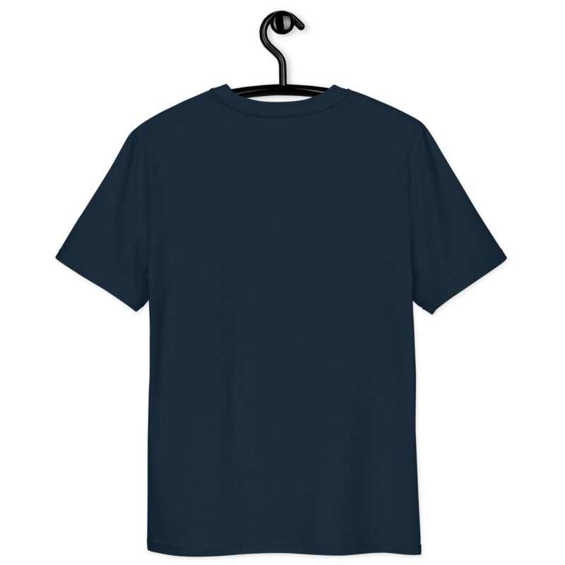 Unisex organic ribbed neck t-shirt - Image 11