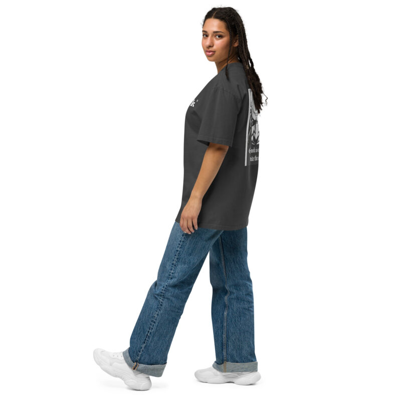 Oversized faded t-shirt - Image 6